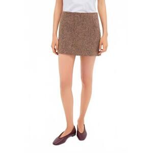 NEW VANESSABRUNO tolmia mini skirt in multi